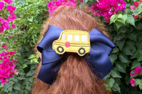 School Bus Feltie ITH in the Hoop Applique Embroidery Embroidery/Applique DESIGNS Designed by Geeks 