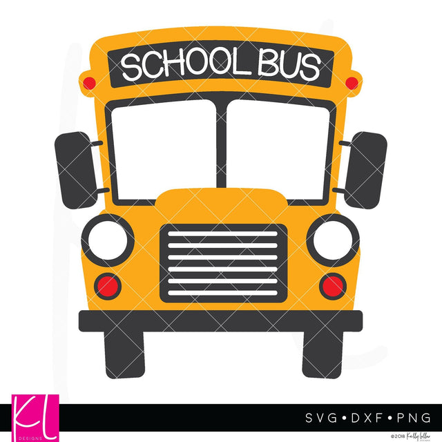 School Bus SVG Kelly Lollar Designs 