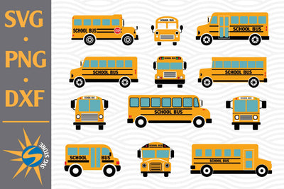 School Bus SVG, PNG, DXF Digital Files Include SVG SVGStoreShop 