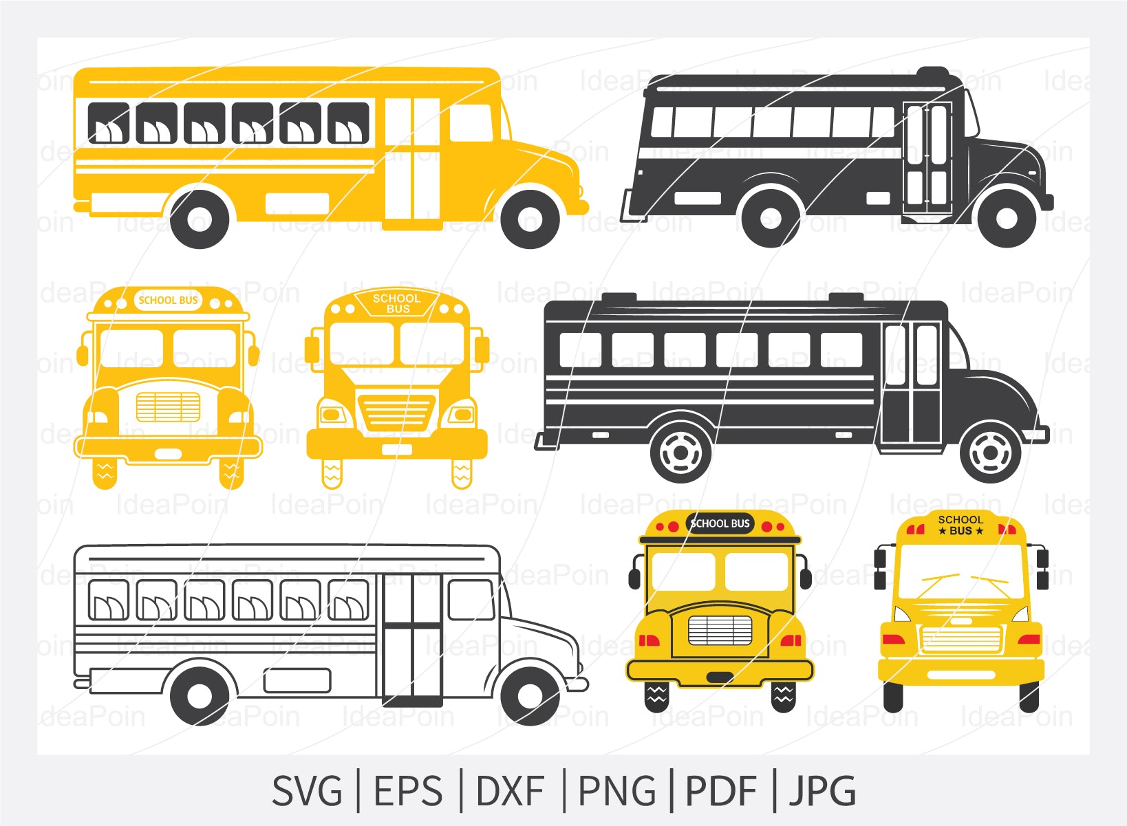 School Bus SVG, School Bus svg Bundle, School bus decal, School Bus