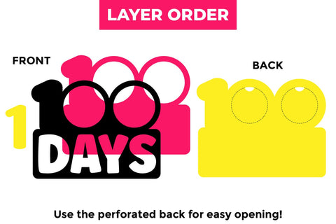 School Candy Dome Holders with Apple and 100 Days SVG Duo 3D Paper Risa Rocks It 