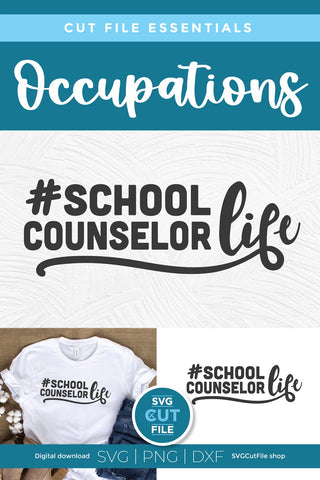 School counselor svg, counselor svg, school counselor life svg SVG SVG Cut File 