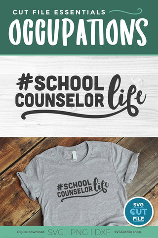 School counselor svg, counselor svg, school counselor life svg SVG SVG Cut File 