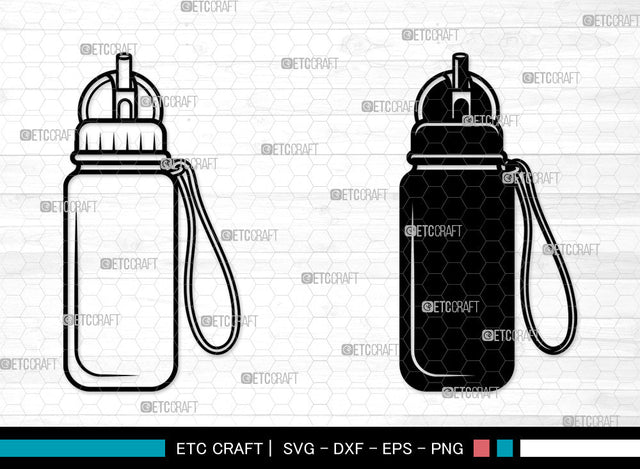 School Drink Bottle SVG, School Drink Bottle SVG, Sports Bottle Svg, Drinking Bottle Svg, Water Bottle Svg, Drink Bottle SVG ETC Craft 
