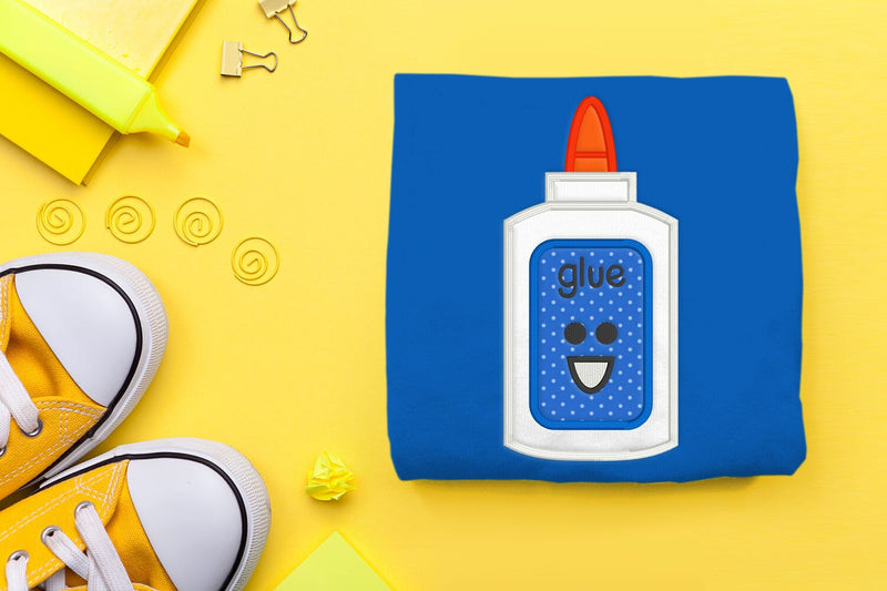 School Glue Applique Embroidery Embroidery/Applique DESIGNS Designed by Geeks 