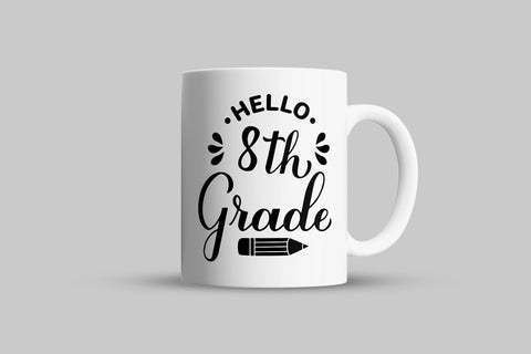School Grade SVG Bundle. Hello Grade 1st to 8th, Preschool SVG LaBelezoka 