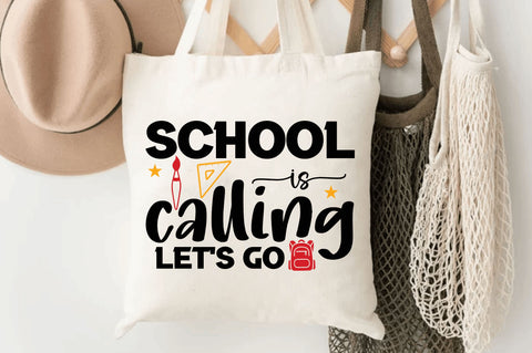 School is calling lets go SVG SVG Regulrcrative 