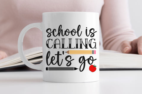 School is calling lets go SVG SVG Regulrcrative 