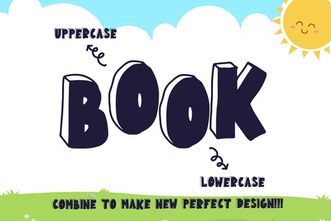 School Mania - Block Crafty Font Font Dm Letter Studio 