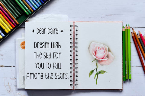 School Memory - Playful Sans Serif Font Font Masyafi Studio 