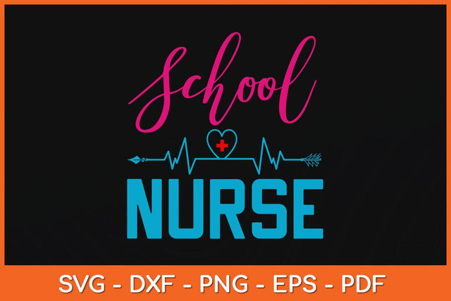 School Nurse Mothers' Day Svg Design SVG artprintfile 