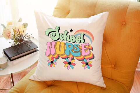 school nurse Sublimation SVGArt 