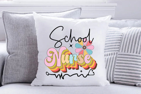school nurse Sublimation SVGArt 