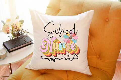 school nurse Sublimation SVGArt 