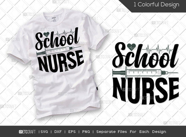 School Nurse SVG Cut File | Nurse Life Svg | Essential Nurse Svg | Funny Nurse Svg | Registered Nurse Svg | Nursing Svg | Nurse Quote Svg SVG ETC Craft 