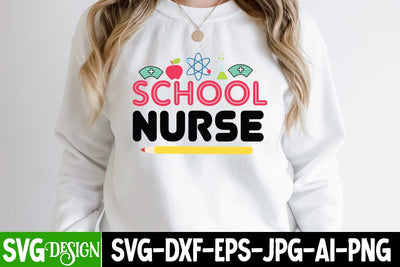 School Nurse SVG Cut File, School Nurse SVG Quotes, Graduation SVG Bundle ,Graduation SVG 2023 , Teacher SVG Design ,Class Of 2023 SVG Cut File SVG BlackCatsMedia 