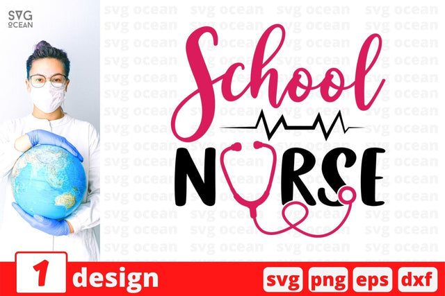 School nurse SVG Cut File SVG SvgOcean 