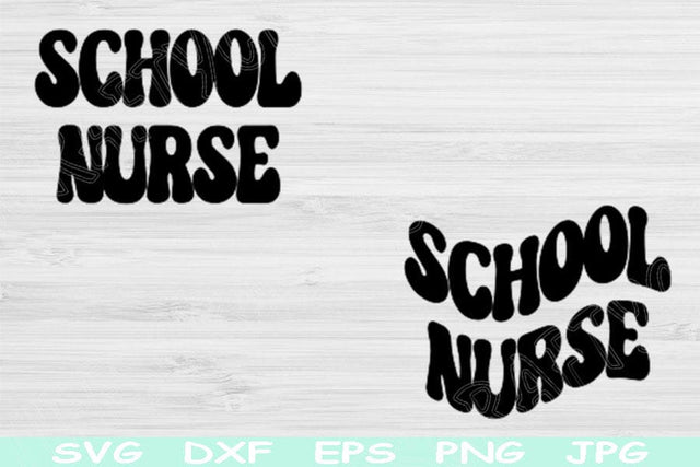 School Nurse Svg Dxf Eps Cut Files, Nurse Life Svg, Nursing Svg Files For Cricut, School Nurse Png Silhouette Digital Download Designs SVG TiffsCraftyCreations 