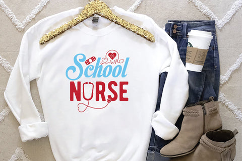 School Nurse SVG SVG Creativeart88 