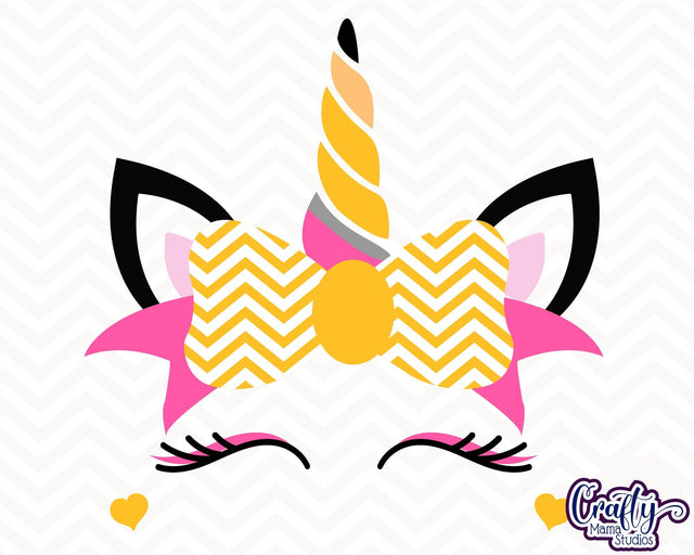 School - Pencil Unicorn Svg SVG Crafty Mama Studios 