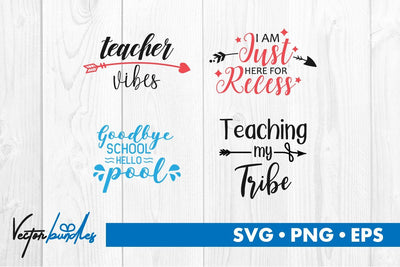 School quote bundle svg SVG vectorbundles 