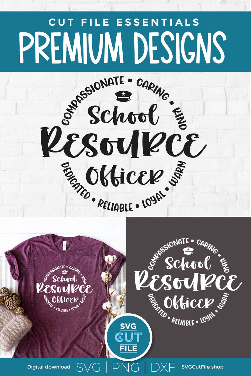 School resource officer svg, sro svg, security svg, safety svg - So Fontsy
