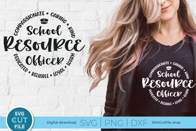 School resource officer svg, sro svg, security svg, safety svg SVG SVG Cut File 
