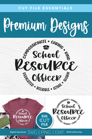 School resource officer svg, sro svg, security svg, safety svg SVG SVG Cut File 