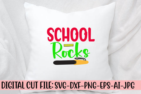 School Rocks SVG Cut File SVG Syaman 