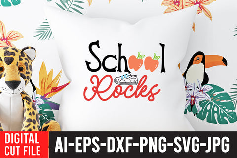 School Rocks SVG Design SVG BlackCatsMedia 