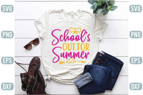 School S Out For Summer SVG Creativeart88 