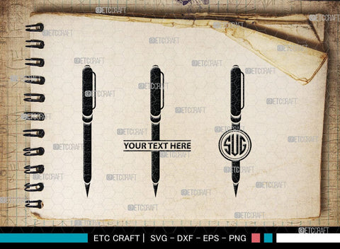 School Supplies monogram, School Supplies Silhouette, School Bag Svg, Compass Ruler Svg, Pencils Svg, School Supplies SVG Cut Files, SB00086 SVG ETC Craft 