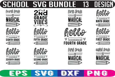 School SVG bundle 13 design SVG Nurstore 