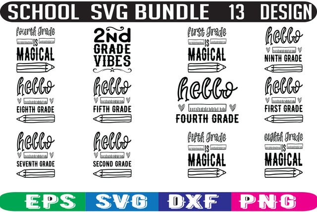 School SVG bundle 13 design SVG Nurstore 