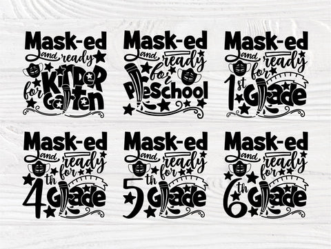 School SVG Bundle, Kindergarten, Quarantine Svg SVG TonisArtStudio 