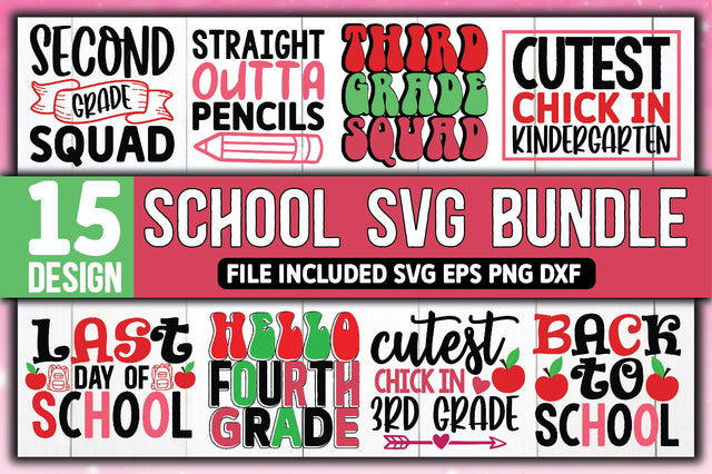 School SVG Bundle SVG Ariyan 