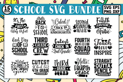School SVG Bundle SVG Ariyan 