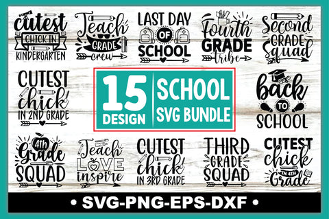 School SVG Bundle SVG Ariyan 