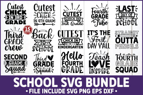 School SVG Bundle SVG Ariyan 