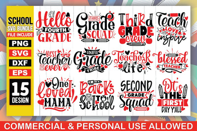 School SVG Bundle SVG Ariyan 