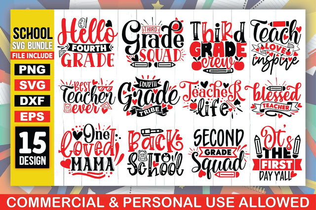 School SVG Bundle SVG Ariyan 
