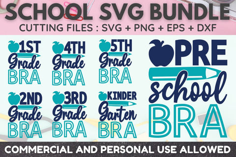 School SVG Bundle SVG Designangry 