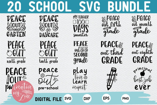 School Svg Bundle SVG md faruk hossain 