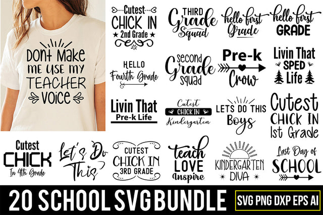 School SVG Bundle SVG orpitasn 