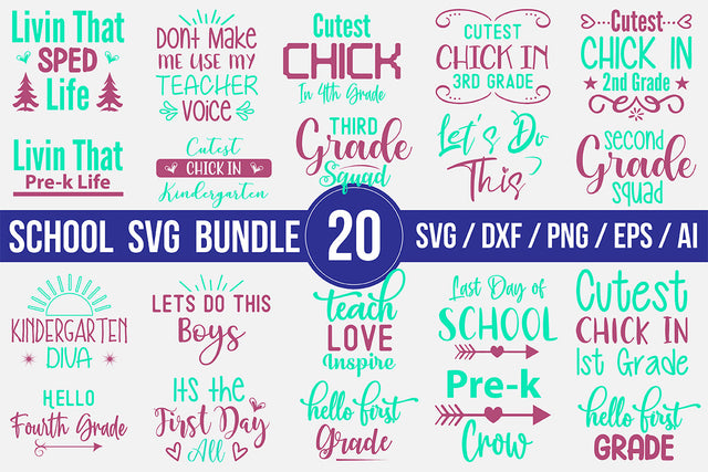 School SVG Bundle SVG orpitasn 