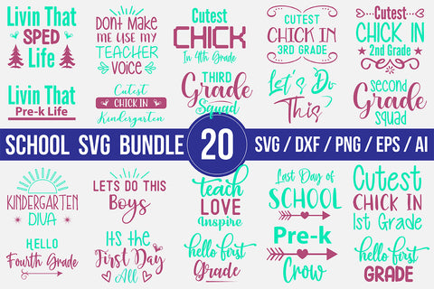 School SVG Bundle SVG orpitasn 
