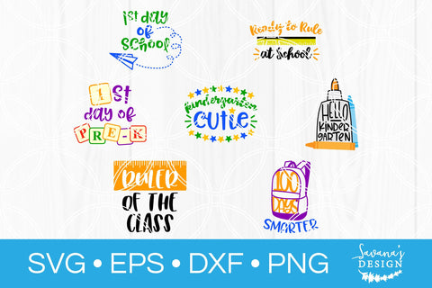 School SVG Bundle SVG SavanasDesign 