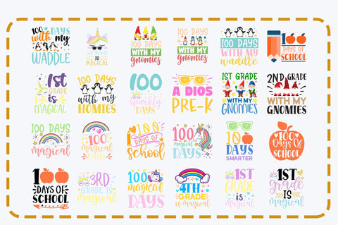School SVG Bundle Vol 1 SVG Designangry 