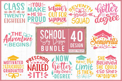School SVG Design Bundle SVG Creativeart88 