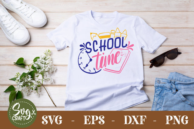 School Time SVG cut file SVG Svgcraft 